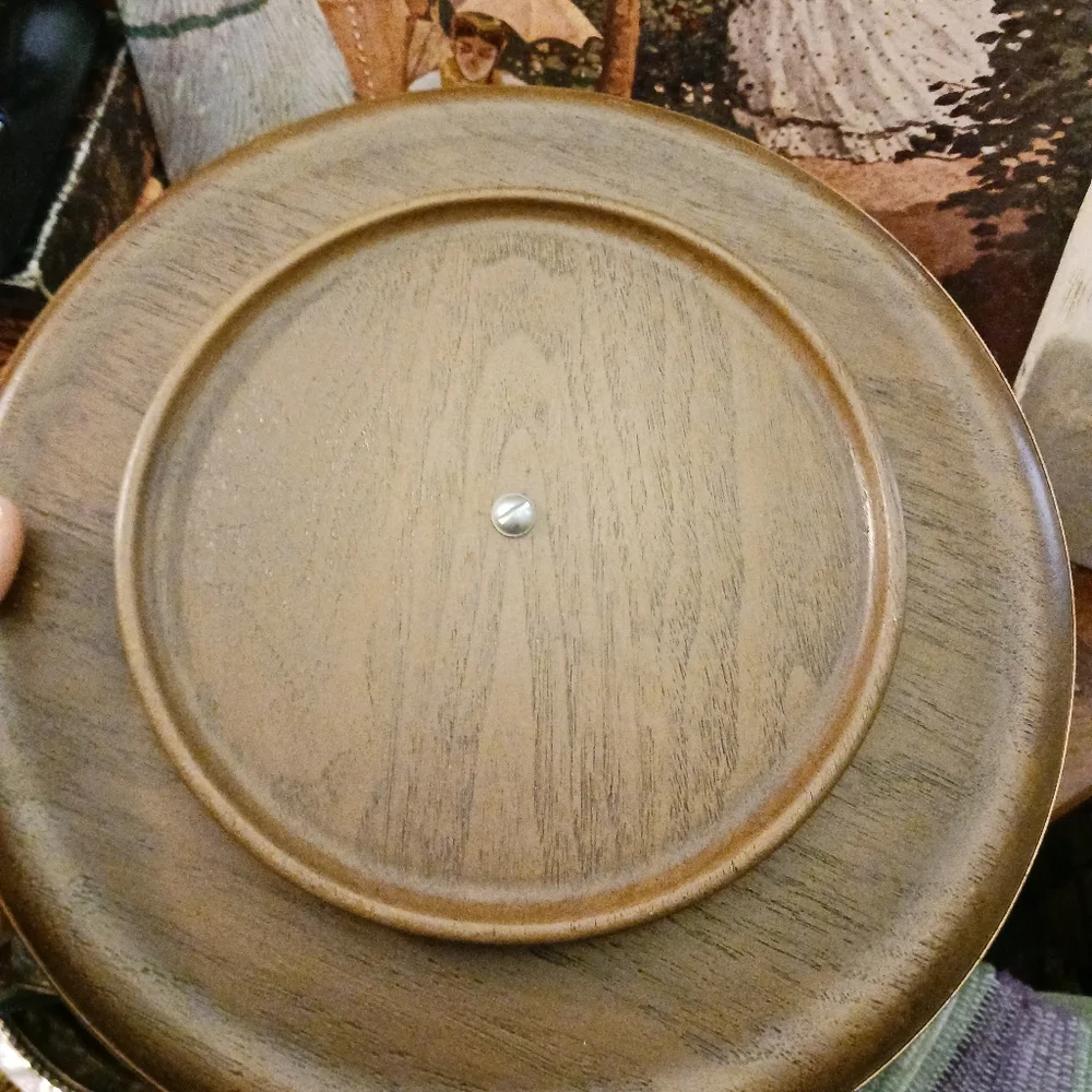 🇺🇲U.S.A. Vintage 1960 Westwood Serving 🍱🍤 Dish 6 Fluted Edge Glass,Rotating! - Picture 8 of 16